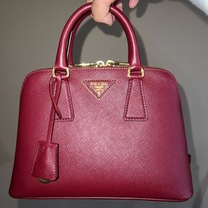 Prada: Medium Saffiano Leather Prada Matinée Bag